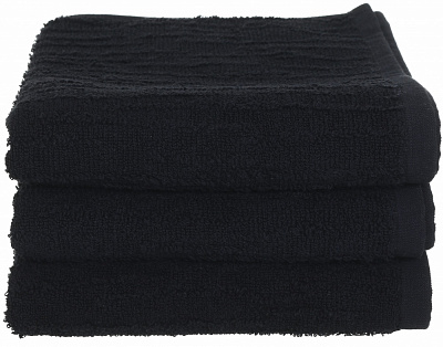 Полотенце махровое TABBY 70x140 см черный La Nuit