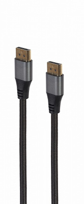 Кабель Cablexpert CC-DP8K-6 DisplayPort V1.4, 8K 60Hz 1,8 м чорний (CC-DP8K-6)