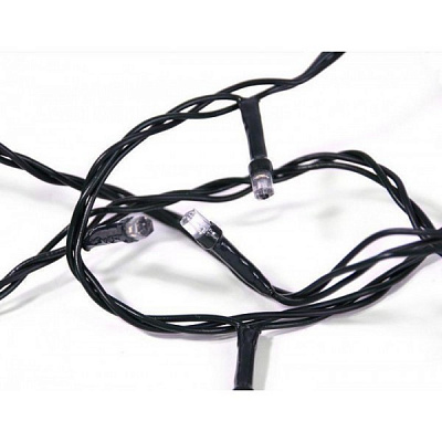 Декорация светодиодная led гирлянда синяя светодиодная (LED) 10 м 