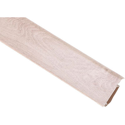 Плінтус King Floor 70 дуб білий 20,7x70x2500 мм