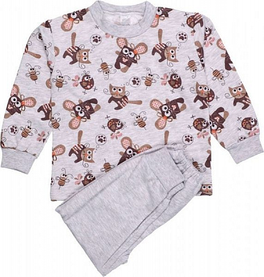 Пижама детская Татошка р.134 сірий 01202пкм