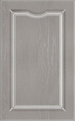 Фасад для кухні Грейд Какао текстура №302 патина біла 713x446 нижній правий/верхній лівий Версаль