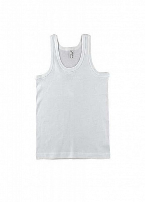 Майка детская для мальчиковдетские DONI 7751A р.86-92 белый 