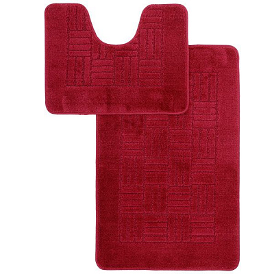 Коврики для туалетных комнат Standart 2005 бордовый