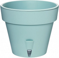 Горшок пластиковый Santino Latina круглый 3,7л светло-голубой (L2 NEF) 