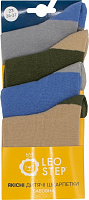 Комплект носков унисекс Leostep Pastel Soft р. 23-24 в ассортименте 