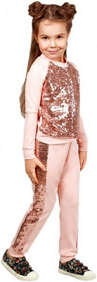 Костюм PURPURINO р.140 пудровый 5040/140 