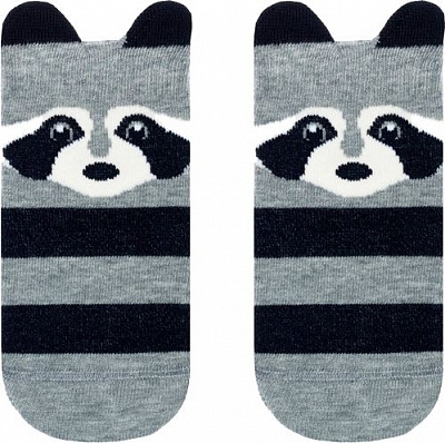 Носки детские Conte-Kids Tip-Top Енотики 317 17С-59СП р.16 серый 