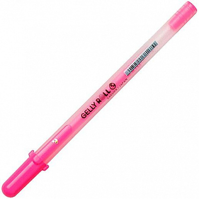 Ручка гелева Gelly Roll Sakura MOONLIGHT рожевий флуорисцентний