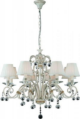 Люстра підвісна Altalusse 8x40 Вт E14 кремовий/золото INL-6082P-08