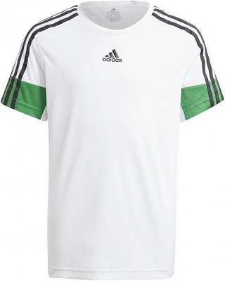 Футболка Adidas B A.R. 3S TEE GM8450 134 белый