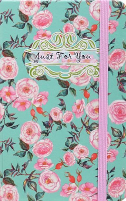 Книга для нотаток Just for you (rose roses) А6 96 аркушів