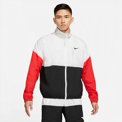 Джемпер Nike NK JKT STARTING FIVE CW7348-101 р. 2XL белый