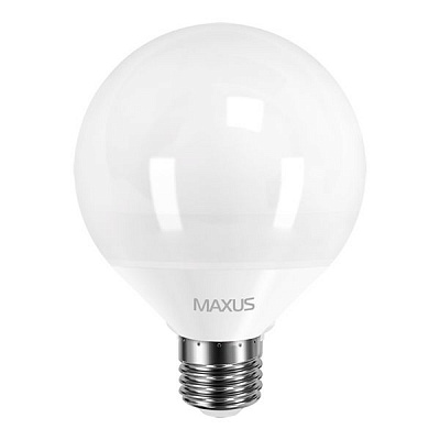 Лампа світлодіодна Maxus 12 Вт G95 матова E27 220 В 3000 К 1-LED-901
