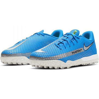 Сороконожки Nike Jr.Phantom GTAcademy TF CK8484-400 р. US 2,5Y зеленый