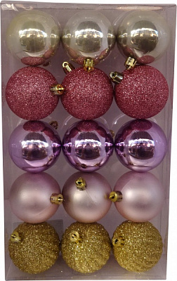 Набор шаров 22-EP-14 d 60 мм 15 шт./уп.