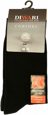 Шкарпетки Diwari COMFORT 000 р. 25 чорний