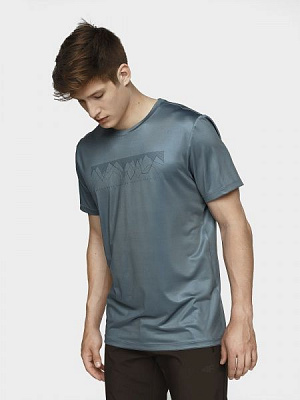 Футболка 4F H4L21-TSMF060-25S р.2XL сірий