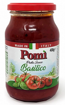 Соус Pomi томатний Базилік 400 г