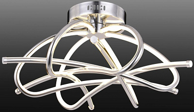 Люстра светодиодная Геотон GTN-168/6 48177 60 Вт хром 