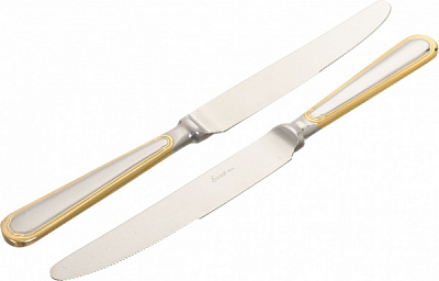 Набір столових ножів Риби DOMUS ORO 2 шт. X10C2DS/OR