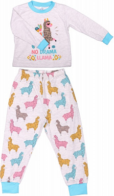 Пижама детская Татошка р.86 серый с рисунком 0117271бар 