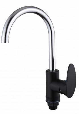 Змішувач для кухні Silver VEGA PL SLHO0742BL