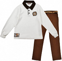 Комплект дитячого одягу Fornello 2218 р.128-134 біло-коричневий 2218 