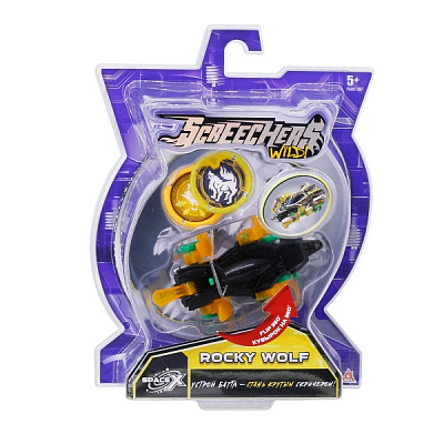 Трансформер Screechers Wild S3 L1 Рокивульф 1:43 EU682103