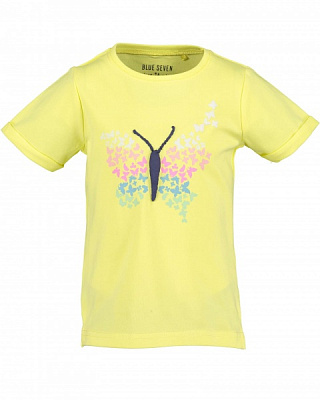 Футболка для дівчаток Blue Seven р.116 лимонний 702246 X_112_р.116