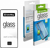 Защитное стекло ColorWay 9H FC Glue Black для Apple iPhone 14 Pro Max (CW-GSFGAI14PM-BK) 