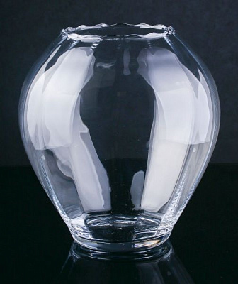 Ваза скляна 24х25 см