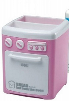 Підставка для ручок 9142Е Пiчка рожева Deli