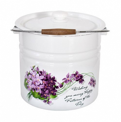 Ведро со съемной крышкой 12 л Виола Idilia