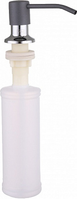 Дозатор для жидкого мыла Water House серый