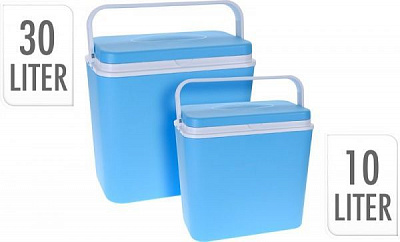 Термосумка 10 литров голубая 