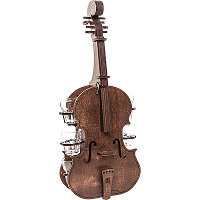 Набор рюмок Скрипка 49.5x20x23 см