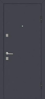 Дверь входная TM Riccardi STREET BIT 06 B графит серый / дуб ash 2050x960 мм правая