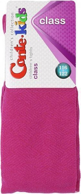 Колготки дитячі Conte-Kids CLASS р.116-122 малиновий