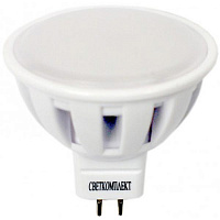 Лампа светодиодная Светкомплект 3.5 Вт MR16 матовая GU5.3 220 В 4500 К 