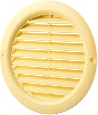 Решетка Вентс МВ 100 БВС пластик бежевый 