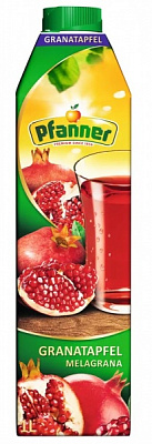Напиток соковый Pfanner Гранат 25% 1 л 