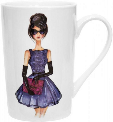 Чашка Модна дівчина 26169 390 мл 21-279-016 Keramia