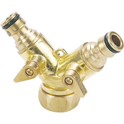 Двойной разделитель Rehau ВР3/4' латунь