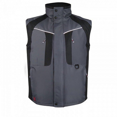 Жилет робочий ArtMaster Art-Top р. XL сіро-чорний