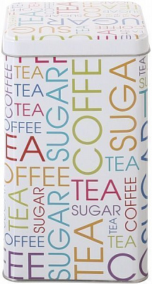 Банка з кришкою Coffee White 18x10,5 см