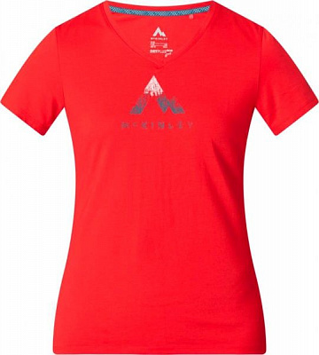 Футболка McKinley Camiseta de manga corta Kulma 411516-904257 38 червоний