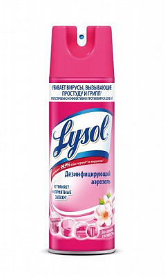 Спрей для дезинфекции поверхностей Lysol Весенняя свежесть 400 мл