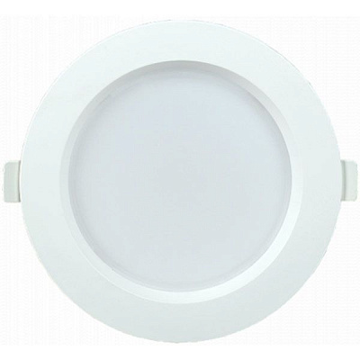 Светильник точечный IEK ДВО 1701 LED 9 Вт 3000 К белый 