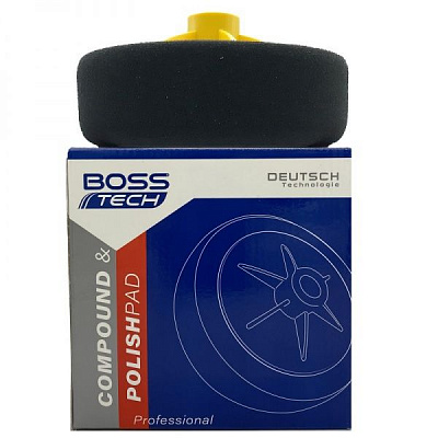 Круг полировальный черный (мягкий) M14 BOSS d15см